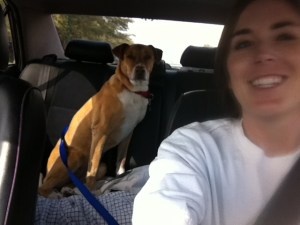 Attemp 1-- Sunny looks great.  Me?  Not so much...