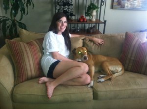 For the record, i don't dress in ugly over sized white tshirsts every weekend for fun.  I have to wear a RESCUE volunteer shirt everytime I 'm with a dog, and they only had a size Large for me :(