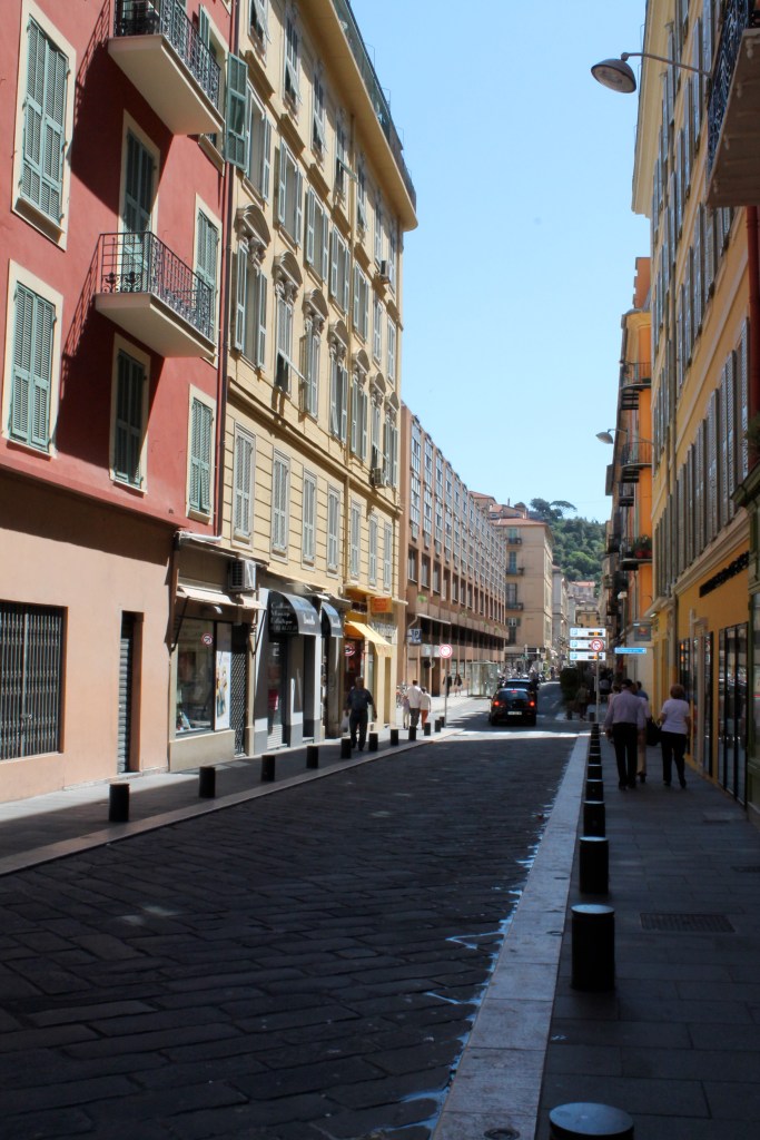 Walking to Cours Saleya