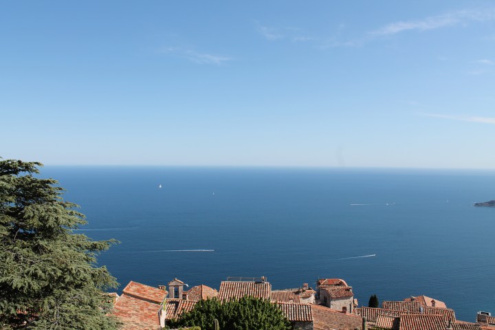 Looking out over Eze 
