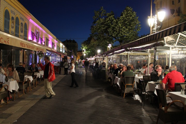 The area where we had dinner.
