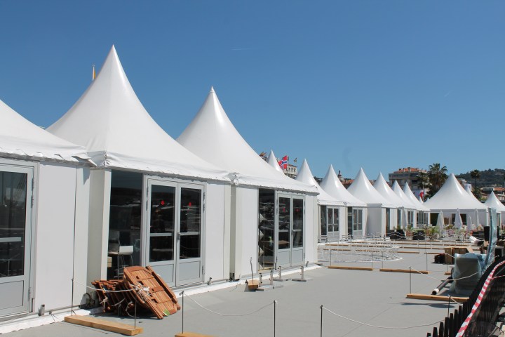 Press tents