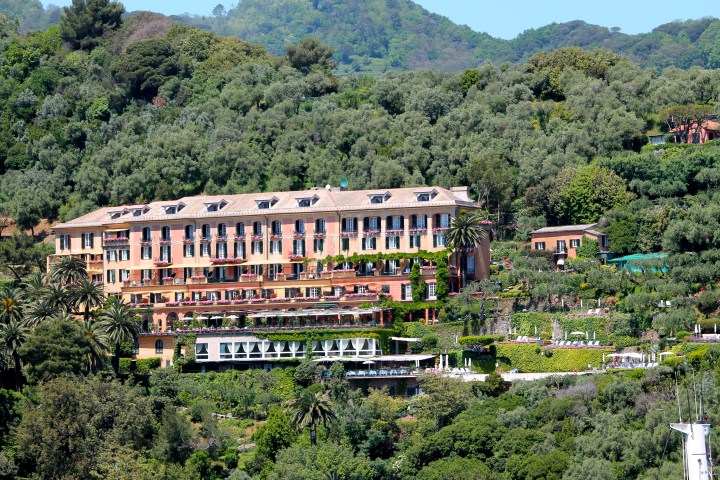 An incredible hotel, in the hills surrounding the town