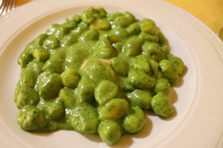 The World's Most Delicious (Pesto) Gnocchi Ever. (my meal)
