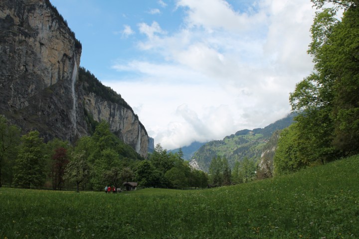 Looking north through the valley