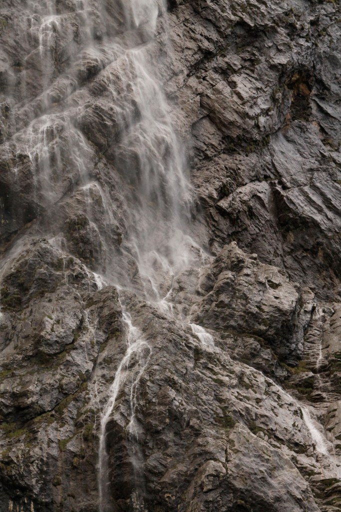 Close up of some waterfalls-- thanks to my zoom lens :)
