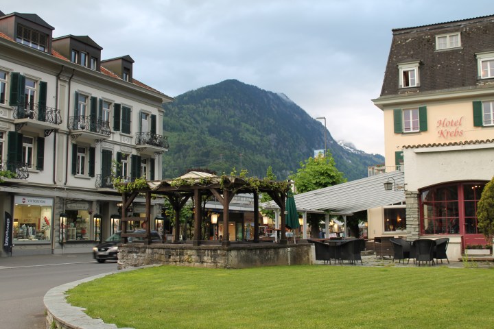 Cute park near the restaurant