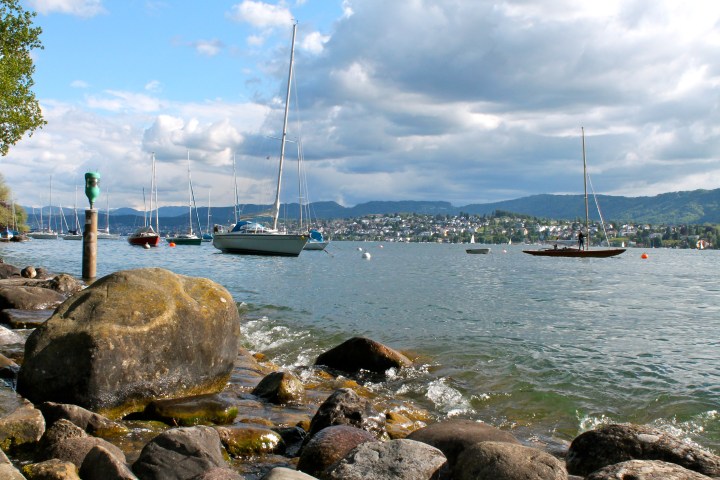 So many people were out sailing!