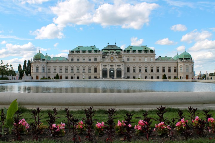 The back of the palace!