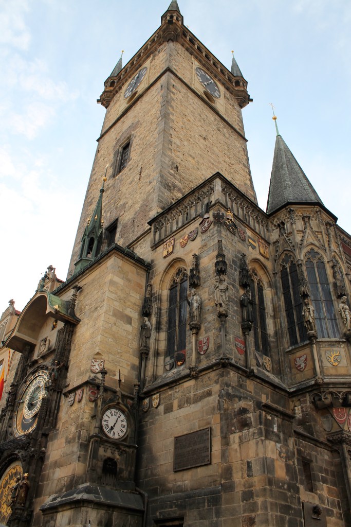 The clock tower!  You can see the clock face on the lower left.