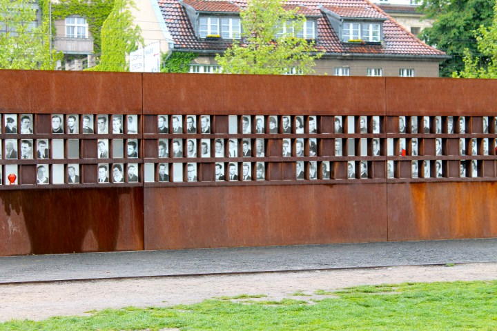 Memorial to some of those who were laid to rest in the disrupted cemetery.